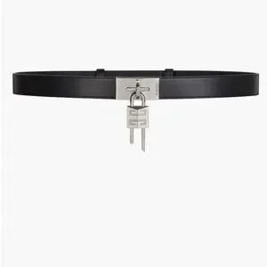 Givenchy 4G Lock Leather Belt Givenchy | Accessories | Givenchy 4g Lock Leather Belt  main image 2